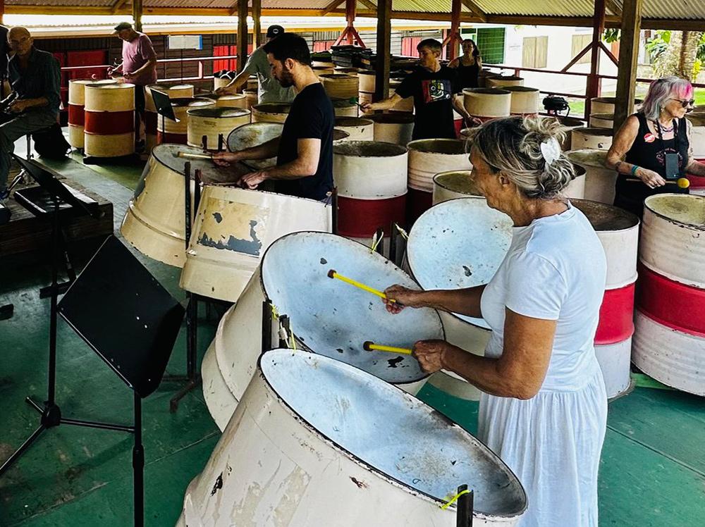 NARELL GEARS UP FOR 2025 LABORIE STEEL PAN WORKSHOP